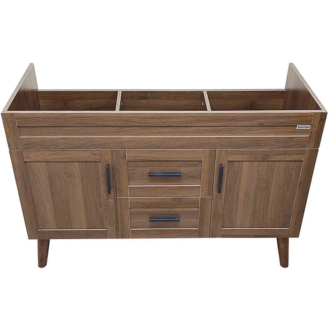 Mueble Vanitorio Base Sin Cubierta Nogal SM12047D (118,5x46x80cm) 2