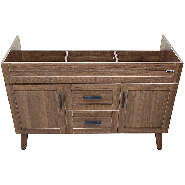 Mueble Vanitorio Base Sin Cubierta Nogal SM12047D (118,5x46x80cm) 2