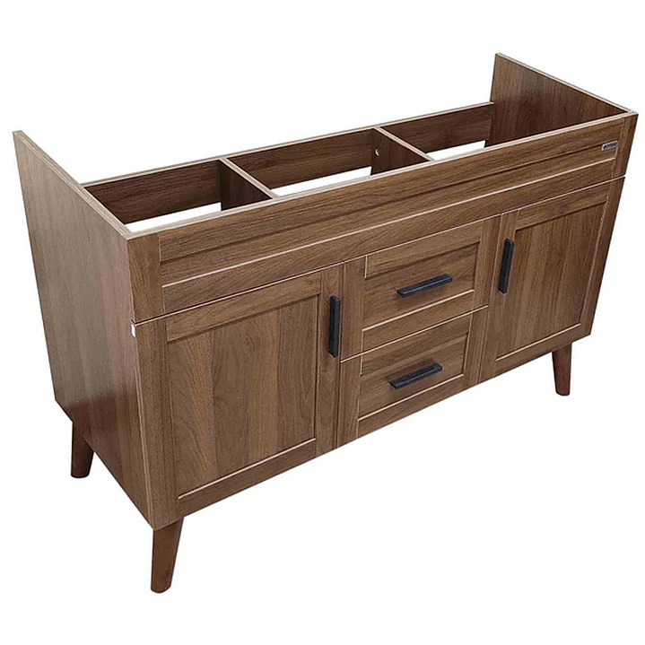Mueble Vanitorio Base Sin Cubierta Nogal SM12047D (118,5x46x80cm) 4