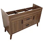 Mueble Vanitorio Base Sin Cubierta Nogal SM12047D (118,5x46x80cm) - Miniatura 4