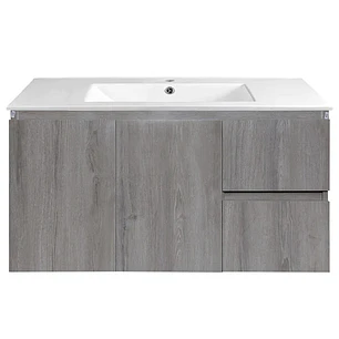 Mueble Vanitorio + Cubierta de Loza a Muro Venecia BMCA-100 (100x48x36cm)
