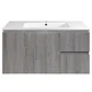 Mueble Vanitorio + Cubierta de Loza a Muro Venecia BMCA-100 (100x48x36cm) - Miniatura 1
