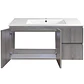 Mueble Vanitorio + Cubierta de Loza a Muro Venecia BMCA-100 (100x48x36cm) - Miniatura 3