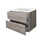 Mueble Vanitorio + Cubierta de Loza a Muro Venecia BMCA-70 (70x48x36cm) - Miniatura 4