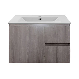 Mueble Vanitorio + Cubierta de Loza a Muro Venecia BMCA-80 (80x48x36cm)