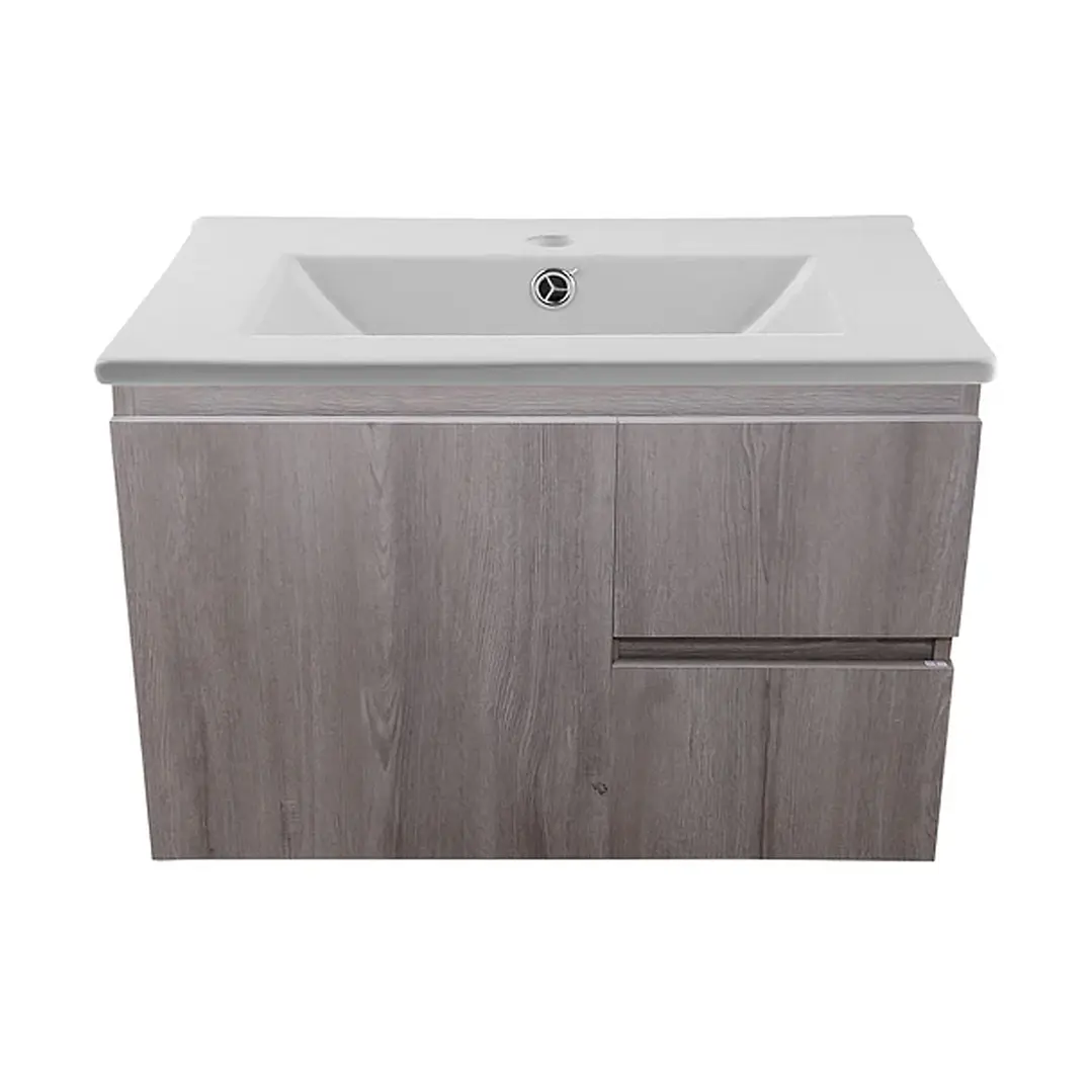 Mueble Vanitorio + Cubierta de Loza a Muro Venecia BMCA-80 (80x48x36cm) 2