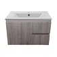 Mueble Vanitorio + Cubierta de Loza a Muro Venecia BMCA-80 (80x48x36cm) - Miniatura 2