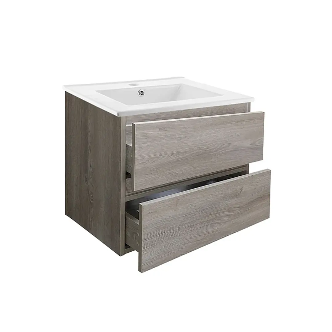 Mueble Vanitorio + Cubierta de Loza a Muro Venecia BMCA-50 (50x48x36cm) 3