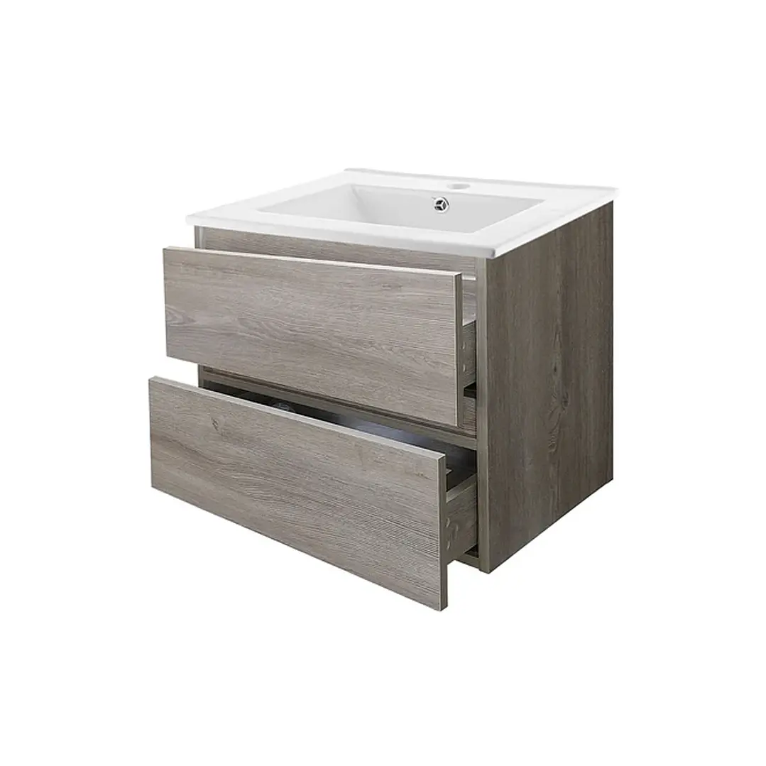 Mueble Vanitorio + Cubierta de Loza a Muro Venecia BMCA-50 (50x48x36cm) 4