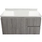 Mueble de Baño a Muro Venecia con Cubierta de Cuarzo (100x48x36cm) - Miniatura 1