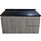 Mueble de Baño a Muro Venecia con Cubierta de Cuarzo (100x48x36cm) - Miniatura 2