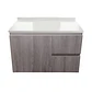 Mueble de Baño a Muro Venecia con Cubierta de Cuarzo (80x48x36cm) - Miniatura 1