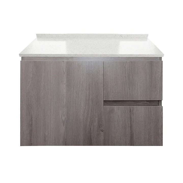 Mueble de Baño a Muro Venecia con Cubierta de Cuarzo (80x48x36cm) 3