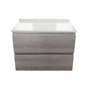 Mueble de Baño a Muro Venecia con Cubierta de Cuarzo (70x48x36cm)
