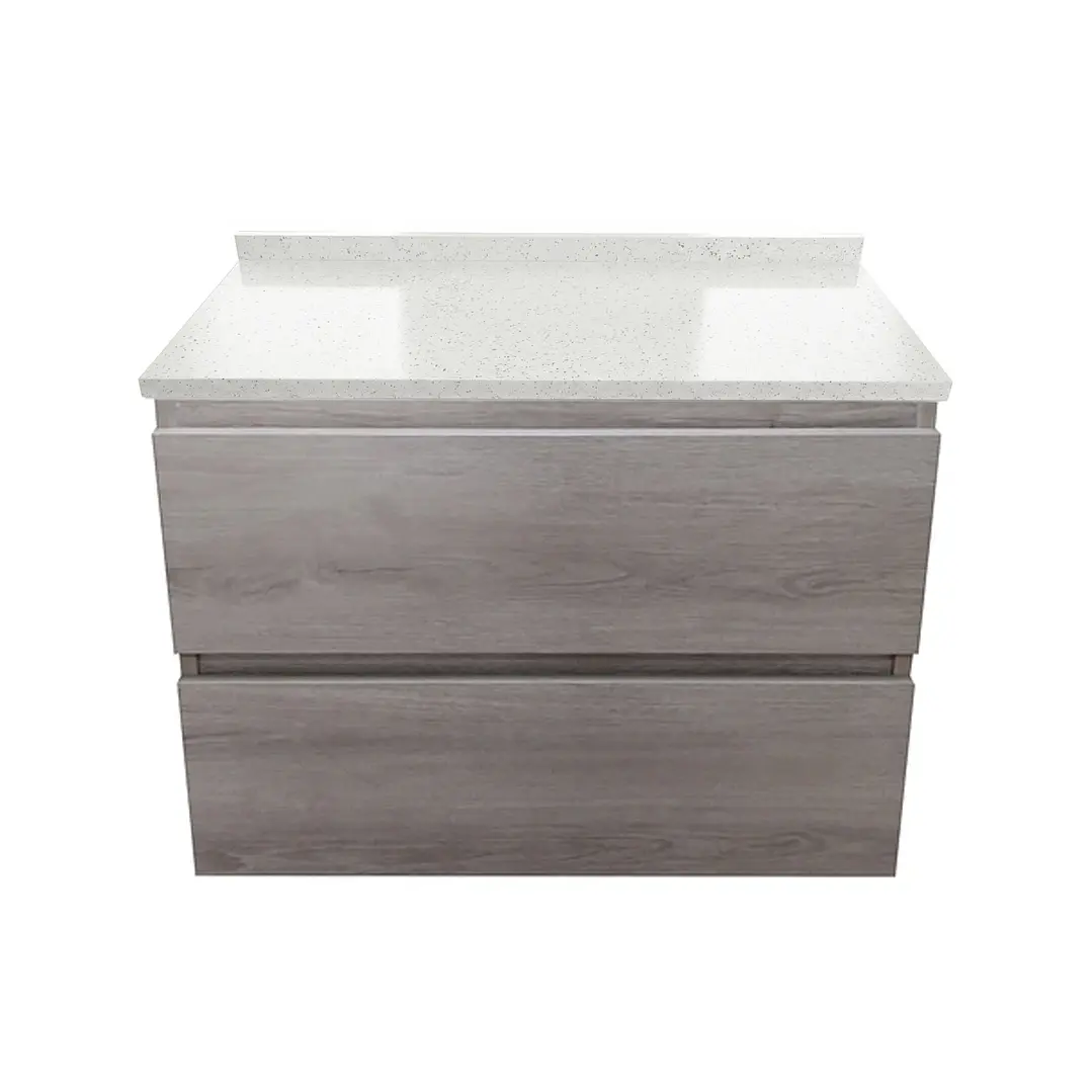 Mueble de Baño a Muro Venecia con Cubierta de Cuarzo (70x48x36cm) 1