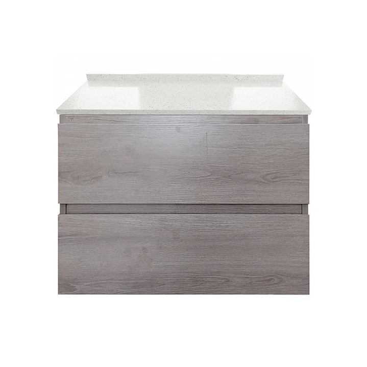 Mueble de Baño a Muro Venecia con Cubierta de Cuarzo (70x48x36cm) 3