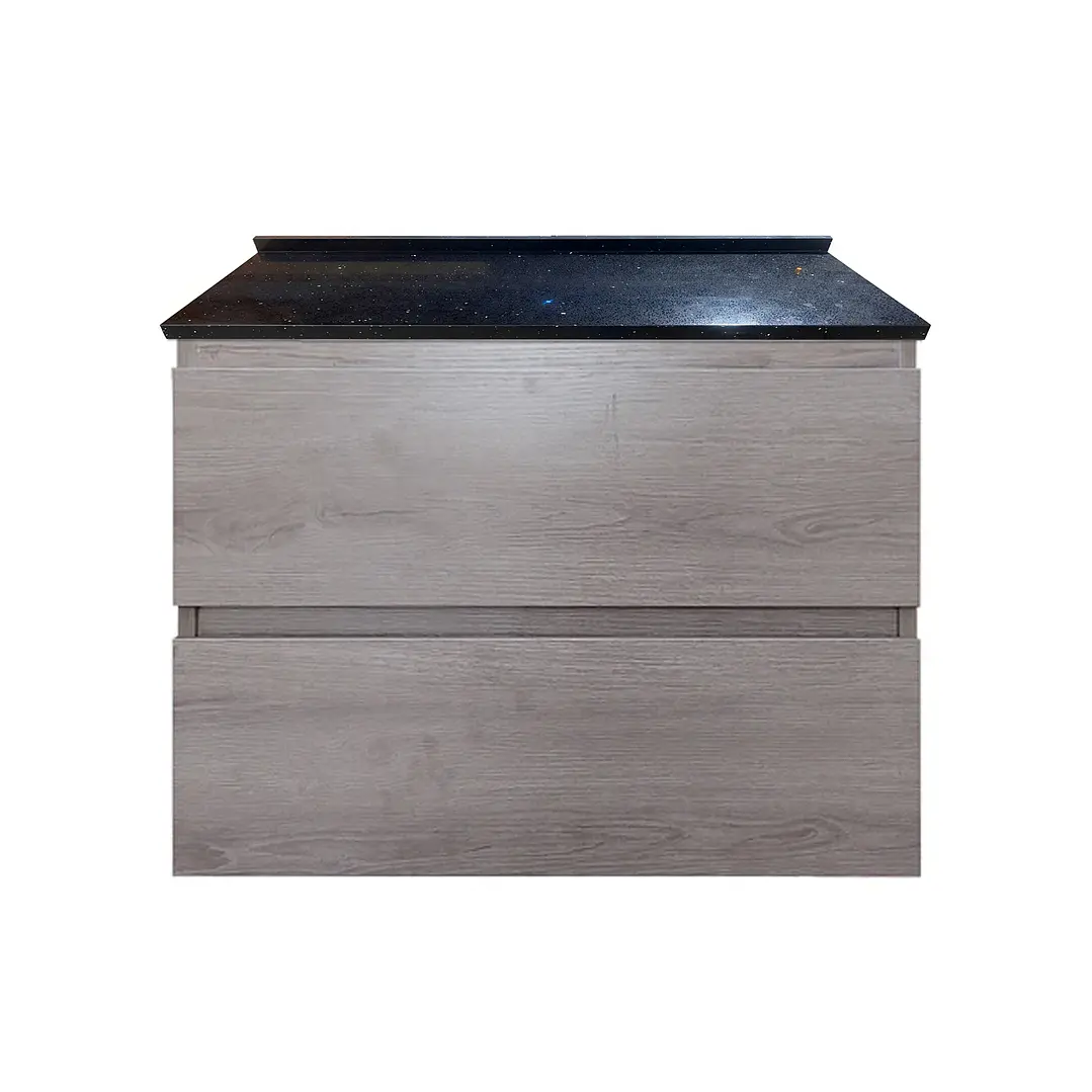 Mueble de Baño a Muro Venecia con Cubierta de Cuarzo (70x48x36cm) 4