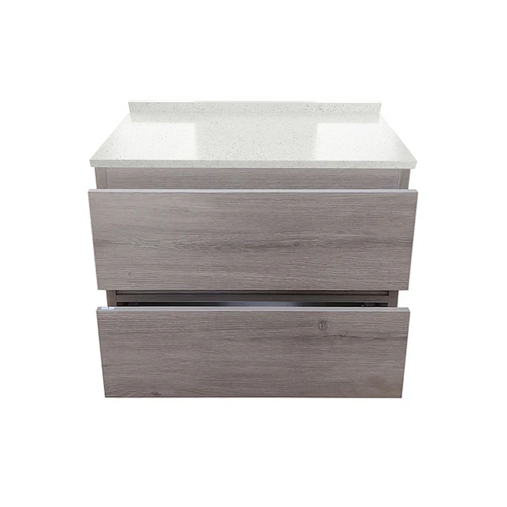 Mueble de Baño a Muro Venecia con Cubierta de Cuarzo (60x48x36cm) 3