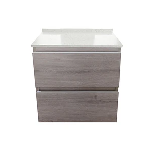Mueble de Baño a Muro Venecia con Cubierta de Cuarzo (50x48x36cm)