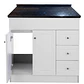 Mueble de Baño SM con Cubierta de Cuarzo (80x47x80cm) - Miniatura 3