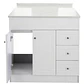 Mueble de Baño SM con Cubierta de Cuarzo (80x47x80cm) - Miniatura 4
