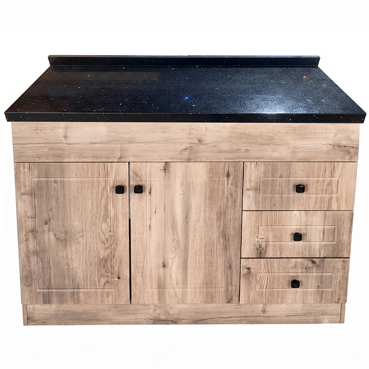 Mueble de Baño SM con Cubierta de Cuarzo (120x47x80cm) 1