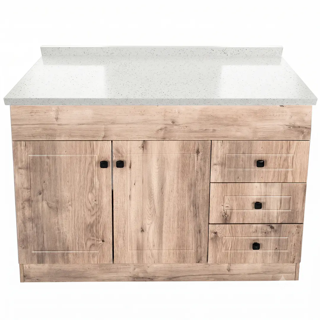 Mueble de Baño SM con Cubierta de Cuarzo (120x47x80cm) 2