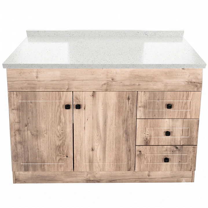 Mueble de Baño SM con Cubierta de Cuarzo (120x47x80cm) 2