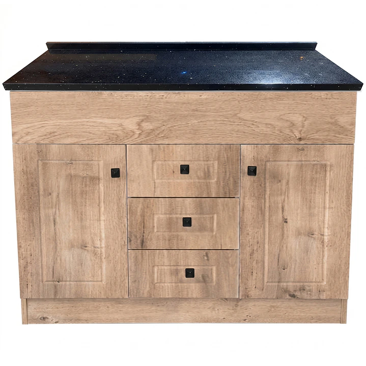 Mueble de Baño SM con Cubierta de Cuarzo (120x47x80cm) 3