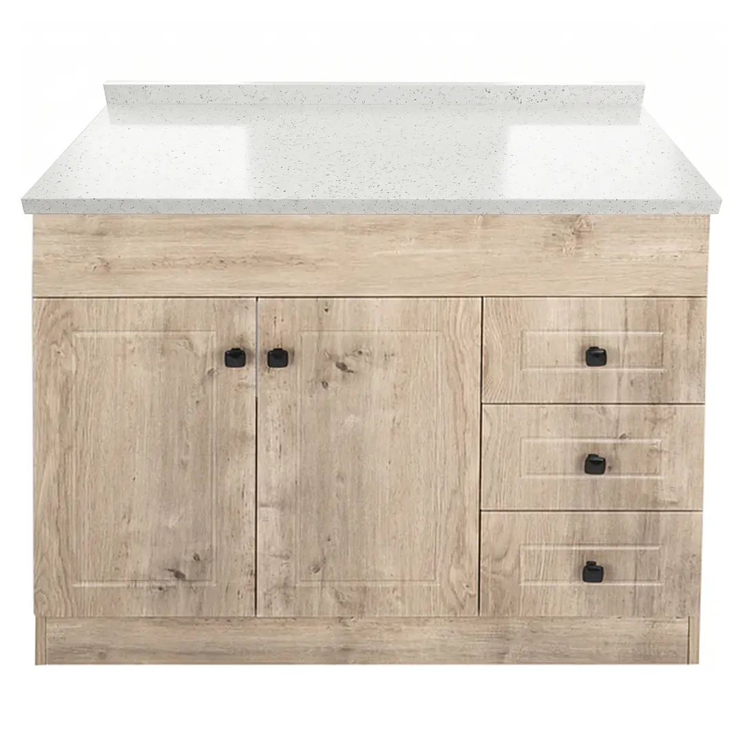 Mueble de Baño SM con Cubierta de Cuarzo (100x47x80cm) 2