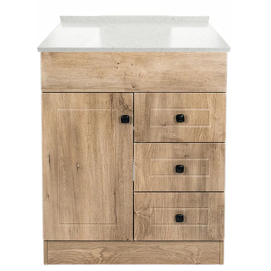 Mueble de Baño SM con Cubierta de Cuarzo (70x47x80cm) 2