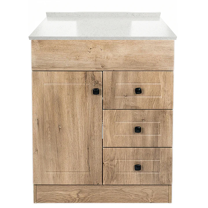 Mueble de Baño SM con Cubierta de Cuarzo (70x47x80cm) 2