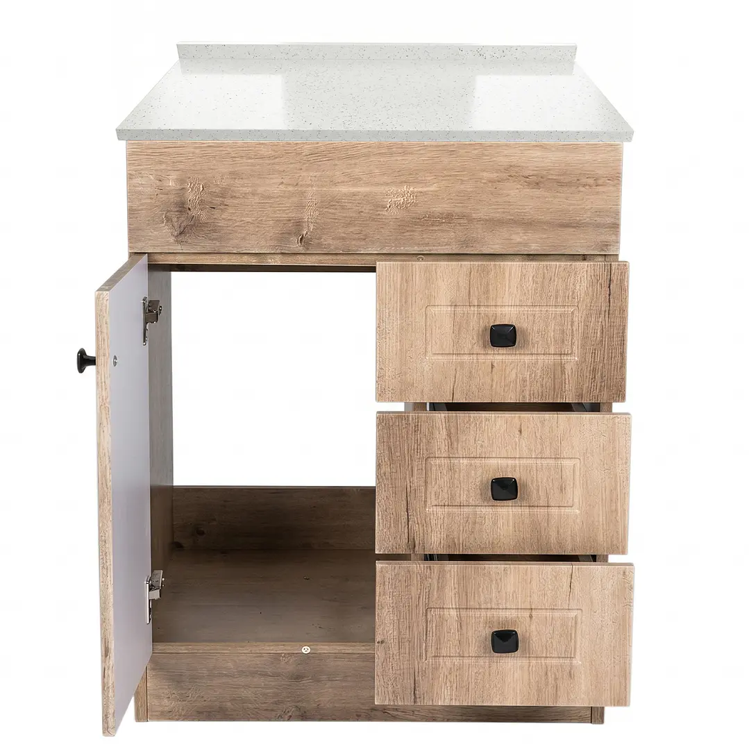 Mueble de Baño SM con Cubierta de Cuarzo (70x47x80cm) 4