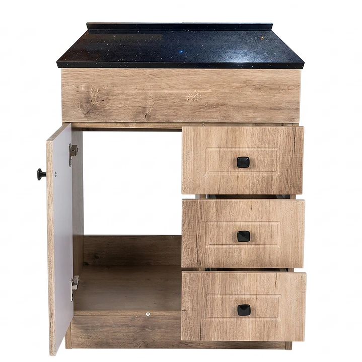 Mueble de Baño SM con Cubierta de Cuarzo (70x47x80cm) 3