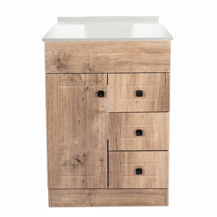 Mueble de Baño SM con Cubierta de Cuarzo (60x47x80cm) 2