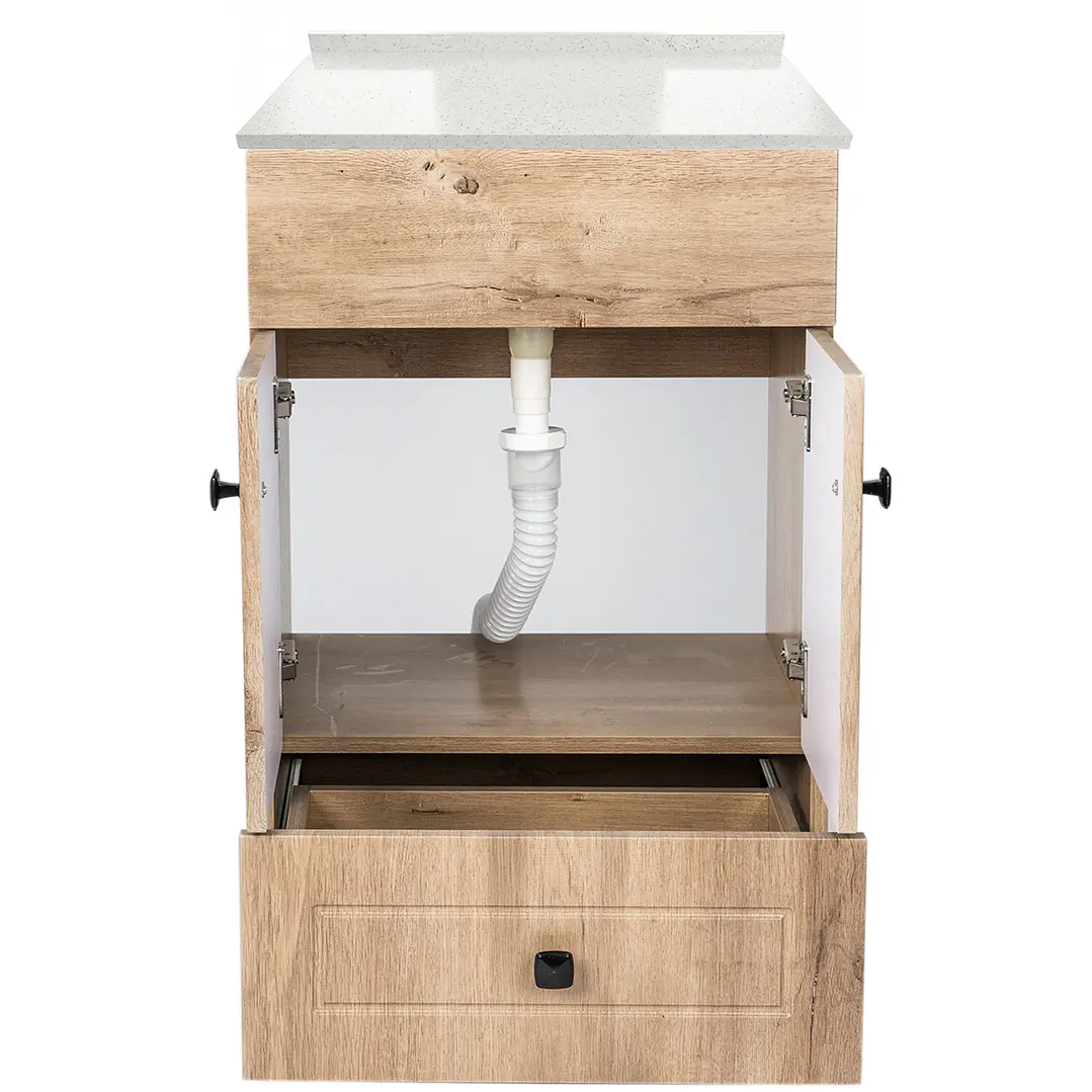 Mueble de Baño SM con Cubierta de Cuarzo (50x40x80cm) 4
