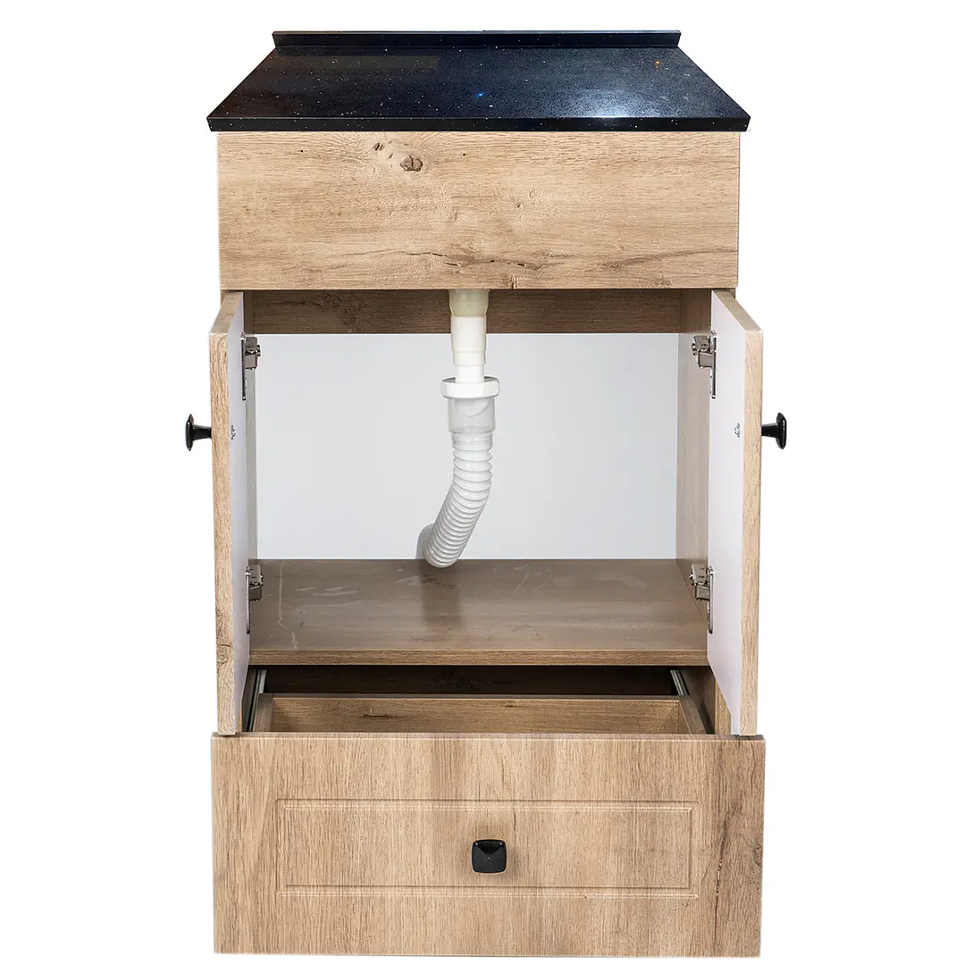 Mueble de Baño SM con Cubierta de Cuarzo (50x40x80cm) 3