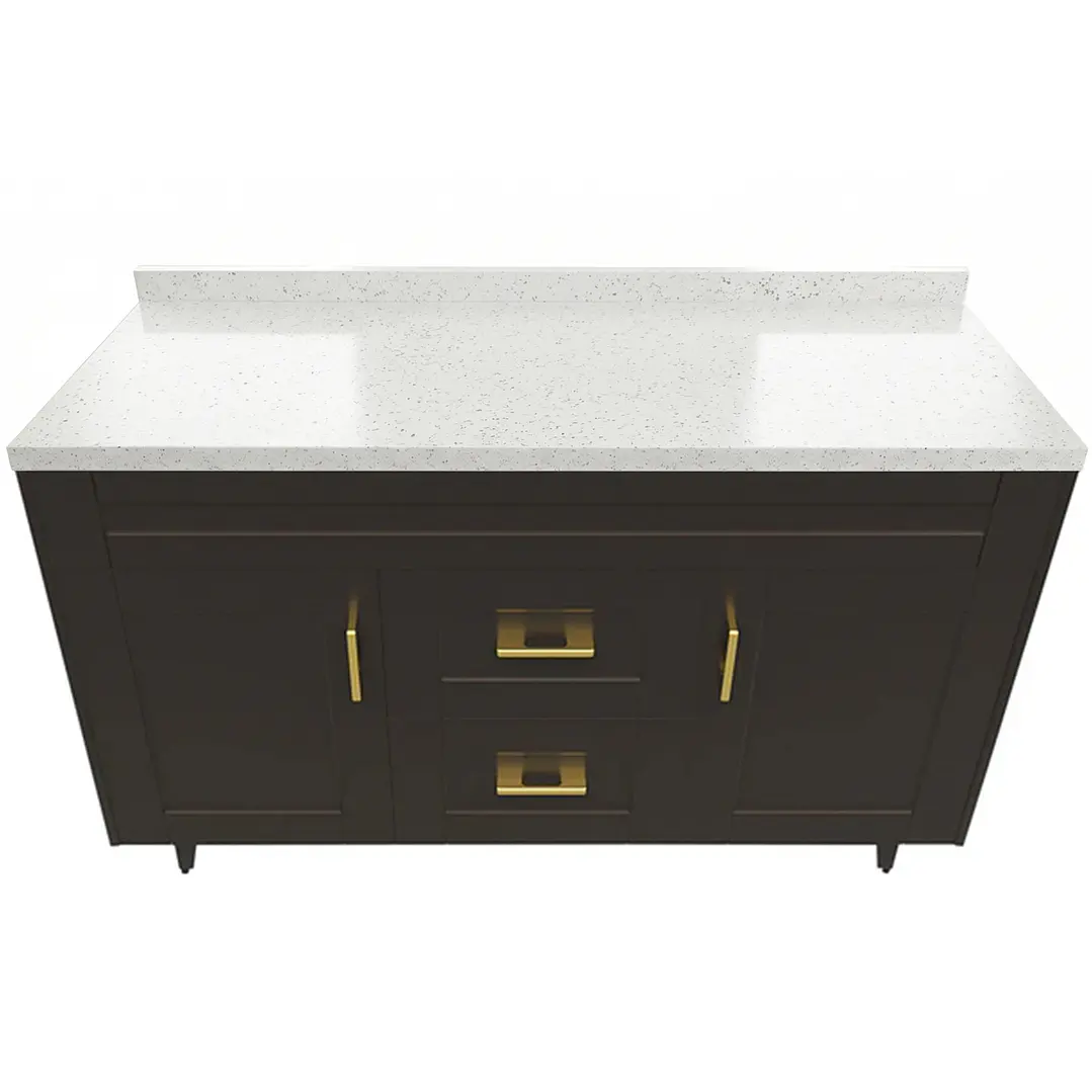 Mueble de Baño Málaga con Cubierta de Cuarzo (120x47x80cm) 3