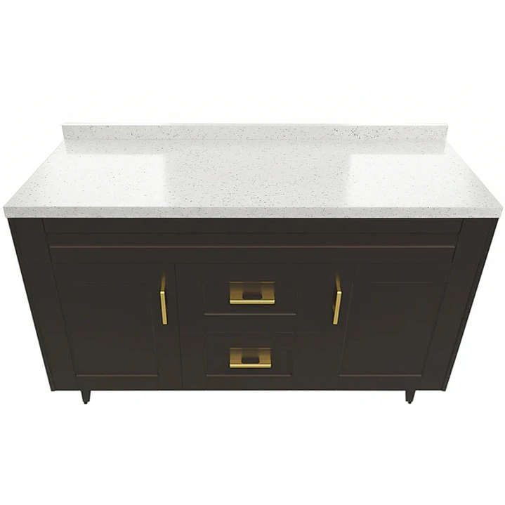 Mueble de Baño Málaga con Cubierta de Cuarzo (120x47x80cm) 3