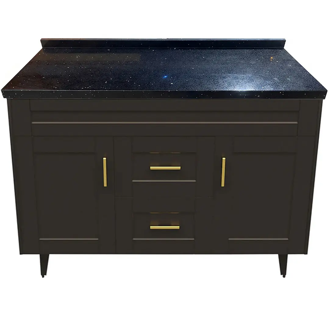 Mueble de Baño Málaga con Cubierta de Cuarzo (120x47x80cm) 2