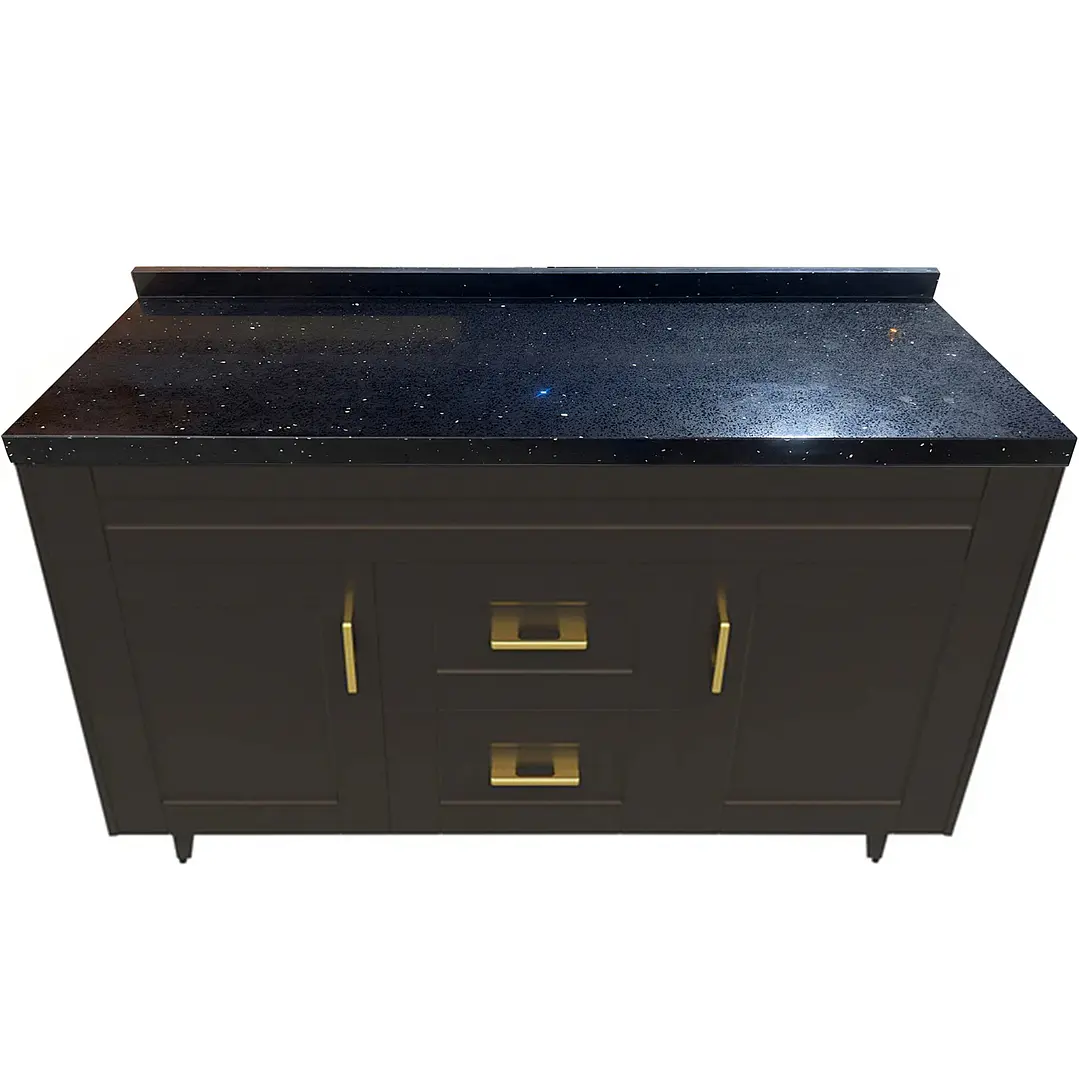 Mueble de Baño Málaga con Cubierta de Cuarzo (120x47x80cm) 4