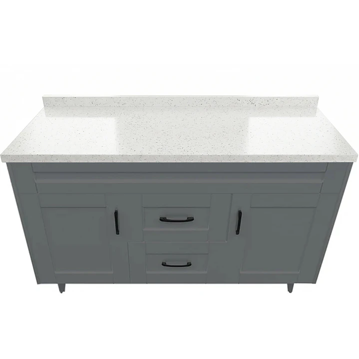 Mueble de Baño Málaga con Cubierta de Cuarzo (120x47x80cm) 3