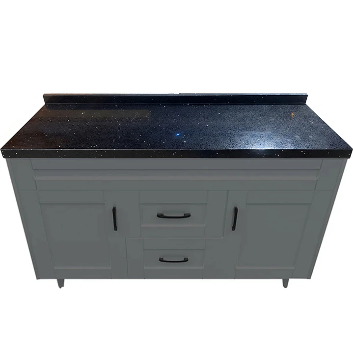 Mueble de Baño Málaga con Cubierta de Cuarzo (120x47x80cm) 4