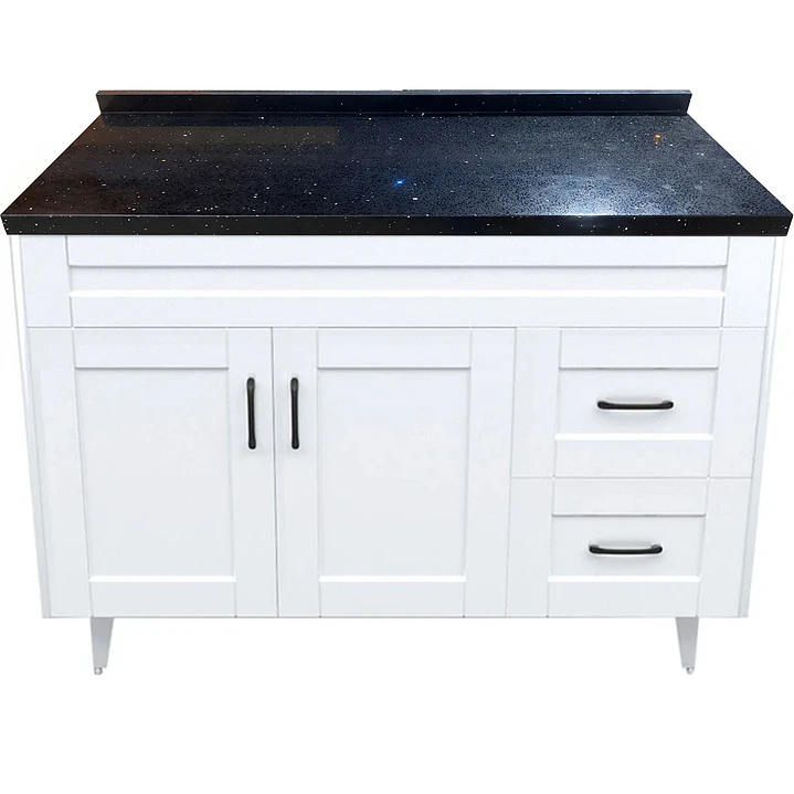 Mueble de Baño Málaga con Cubierta de Cuarzo (120x47x80cm) 1