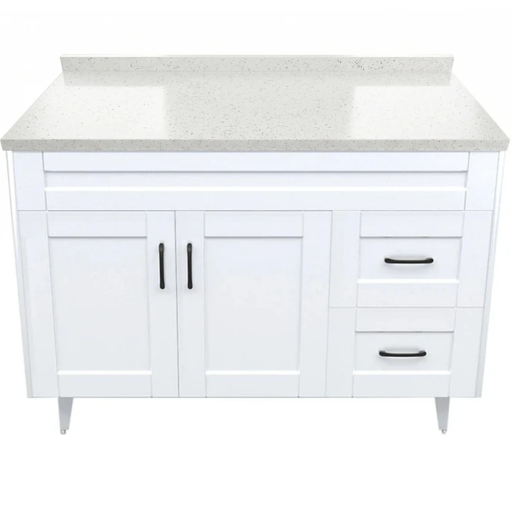 Mueble de Baño Málaga con Cubierta de Cuarzo (120x47x80cm) 2
