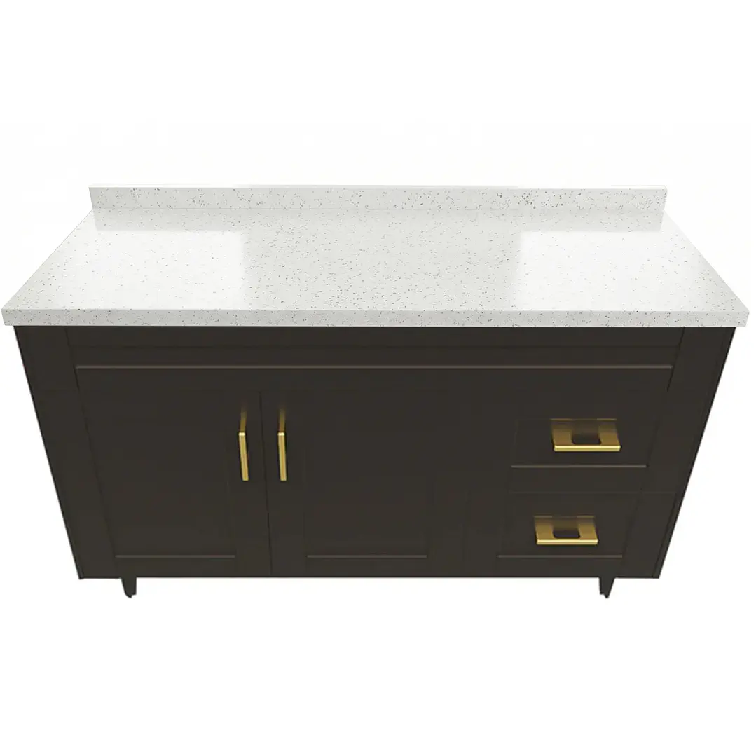 Mueble de Baño Málaga con Cubierta de Cuarzo (120x47x80cm) 3