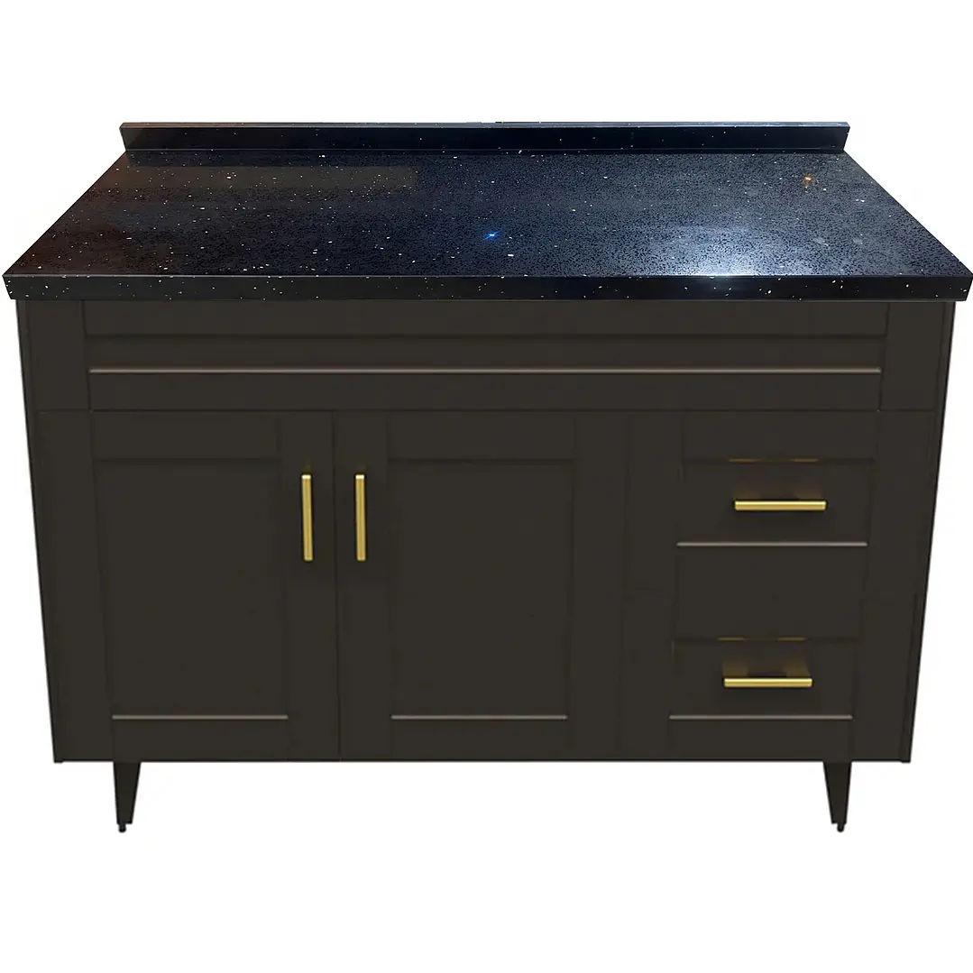 Mueble de Baño Málaga con Cubierta de Cuarzo (120x47x80cm) 2