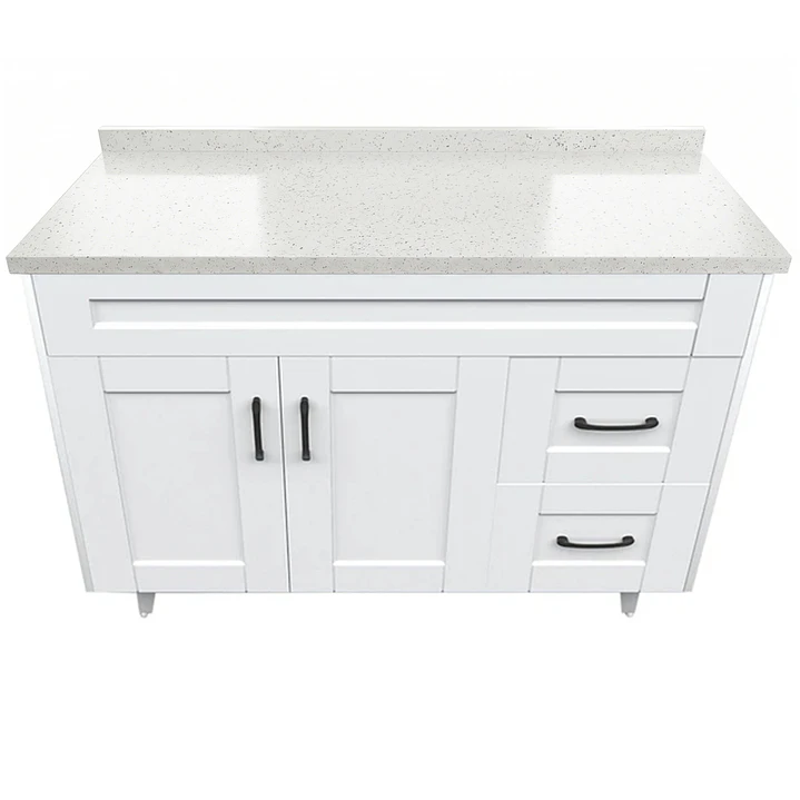 Mueble de Baño Málaga con Cubierta de Cuarzo (100x47x80cm) 4