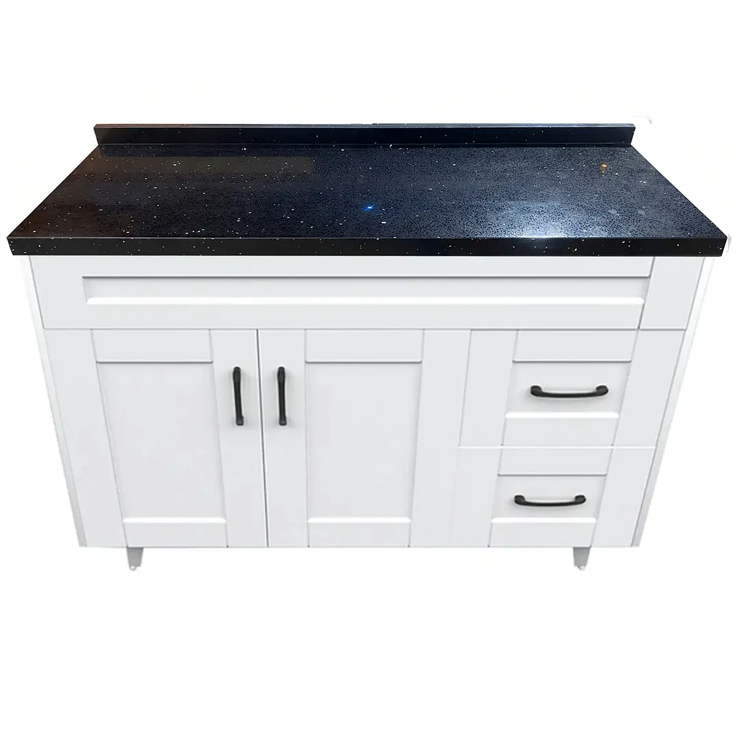 Mueble de Baño Málaga con Cubierta de Cuarzo (100x47x80cm) 3