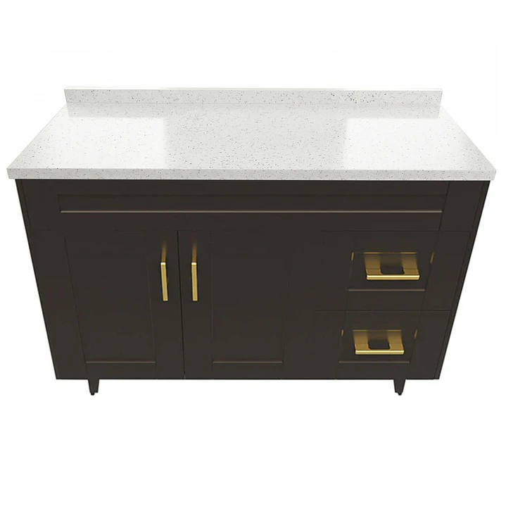 Mueble de Baño Málaga con Cubierta de Cuarzo (100x47x80cm) 3
